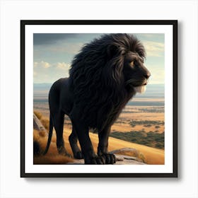 Lion King 41 Art Print