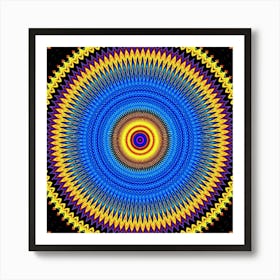 Psychedelic Abstract 18 Art Print