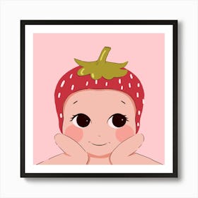 Strawberry Baby 1 Art Print