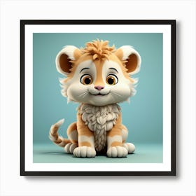 Lion Cub 21 Art Print