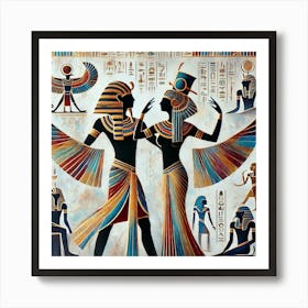 Egyptian Dance 6 Art Print