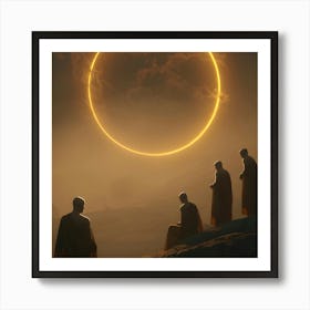 Buddhist Monks 5 Art Print