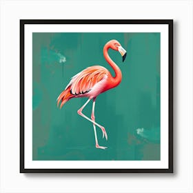 Flamingo 14 Art Print