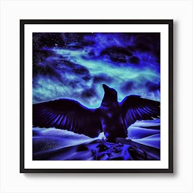 Raven 1 Art Print