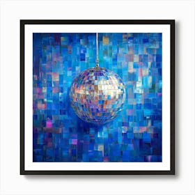 Disco Ball Canvas Print Art Art Print