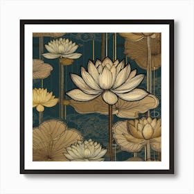 Lotus Flower 8 Art Print