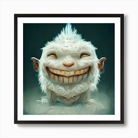 Cute Troll Art Print