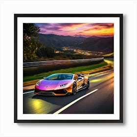 Lamborghini 7 Art Print