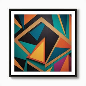 Geometric Symphony Art Print