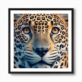 Leopard'S Face Art Print