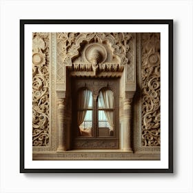 Window Of The Palace Art Print