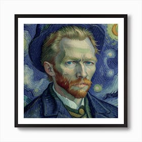 Van Gogh Tribute Art Print