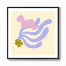 Pastel Abstract 1  Poster