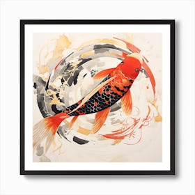 Koi Fish Póster