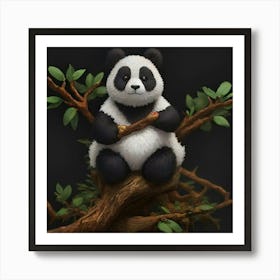 Panda Bear 10 Art Print