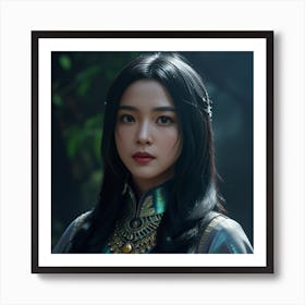 Chinese Princess Art Print