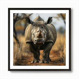 Rhinoceros 4 Art Print