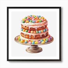 Easter Cake 2 Art Print