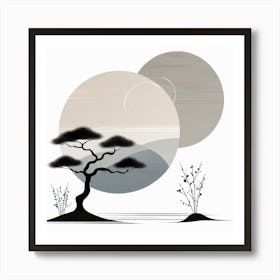 Asian Tree Art Print