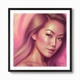 Asian Beauty Art Print