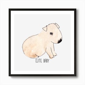 Bull Terrier Art Print