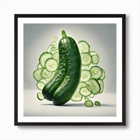 Cucumbers 22 Art Print
