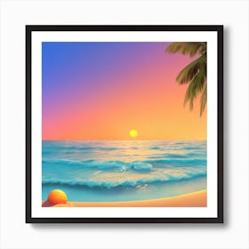 Sunset Art Print