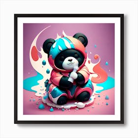 Panda Bear 1 Art Print