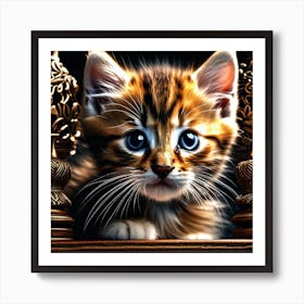 Kitty Cat Art Print