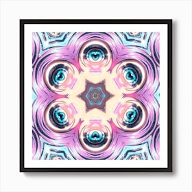 Abstract Psychedelic Pattern 2 Art Print