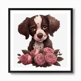 Springer Spaniel 1 Art Print