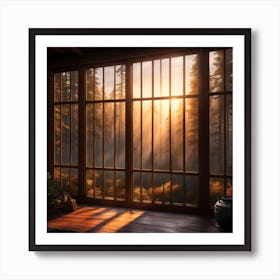 Room With A Window Art Print