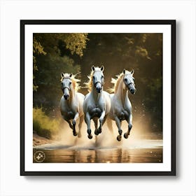 3 Trojans Art Print