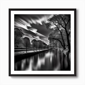 Infrared Sky Art Print