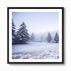 Winter Landscape 39 Art Print