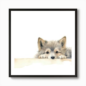 Swedish Vallhund Dog Art Print