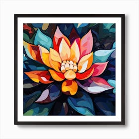 Lotus Flower 29 Art Print