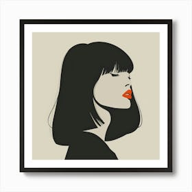 Portrait Of A Woman 146 Art Print