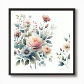 Flower that soothe my home Art Print