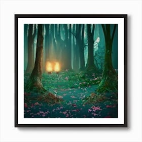 Forest 38 Art Print