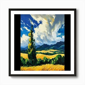 Wheat Field Art Print