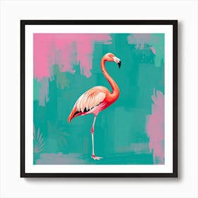 Flamingo 12 Art Print