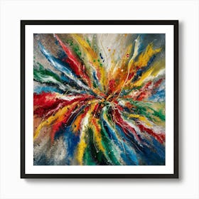 Abstract Painting 16 Art Print