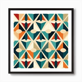 Geometric Pattern 6 Art Print