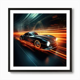 Futuristic Car 1 Art Print