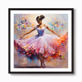 Ballerina 15 Art Print