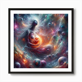 Mother Of The Universe 1 Art Print