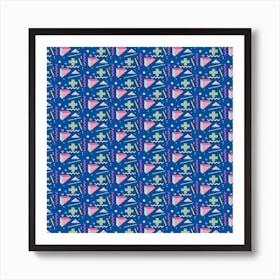 Memphis Pattern Art Print