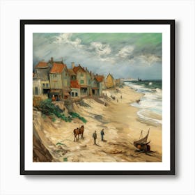 House On The Beach 1 Art Print