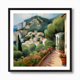 Mediterranean House Art Print